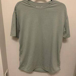 Bylt Premium Basics Light Green Drop Cut S/S  Shirt Size L